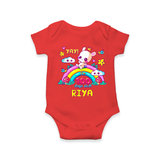 Celebrate your Little One's 100 days Birthday with "Yay I'm 100 Days Old" Themed Personalized Romper