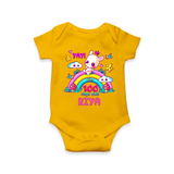 Celebrate your Little One's 100 days Birthday with "Yay I'm 100 Days Old" Themed Personalized Romper