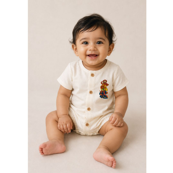 Colourful Folk-Art - Baby Romper