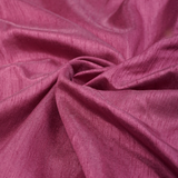 Rose Pink One-Shoulder Top with Kasavu Romper Skirt