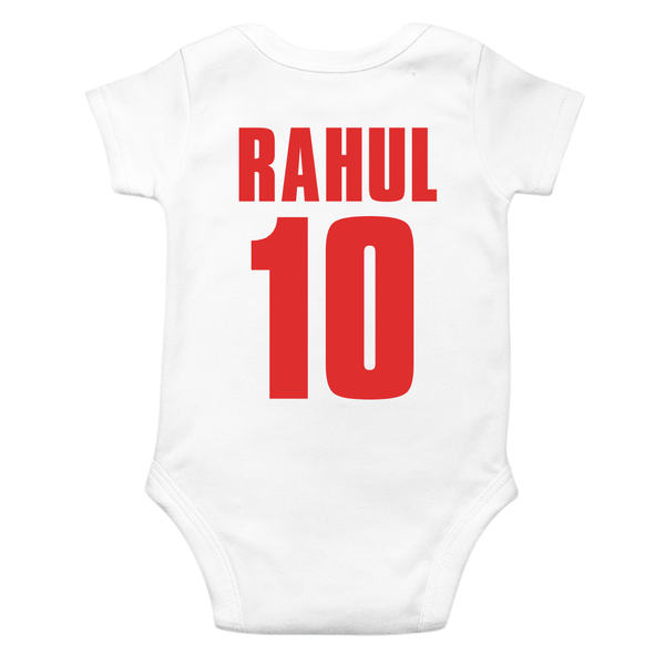 Baby Football Star Romper | Bayern Munich Themed Custom Outfit