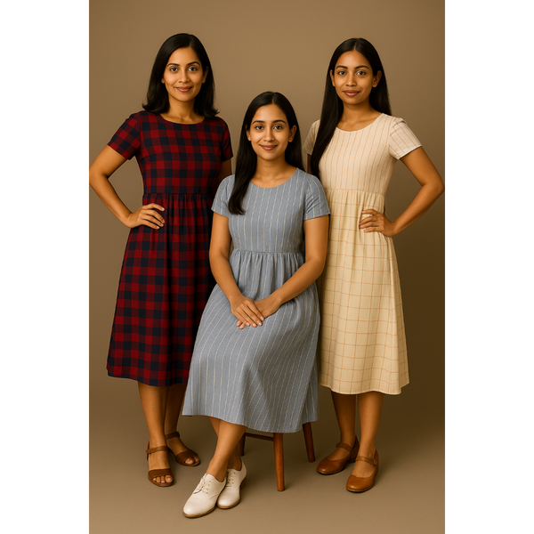 Year End Thanksgiving sale 2025 - Pack of 3 Dresses ( YETS )