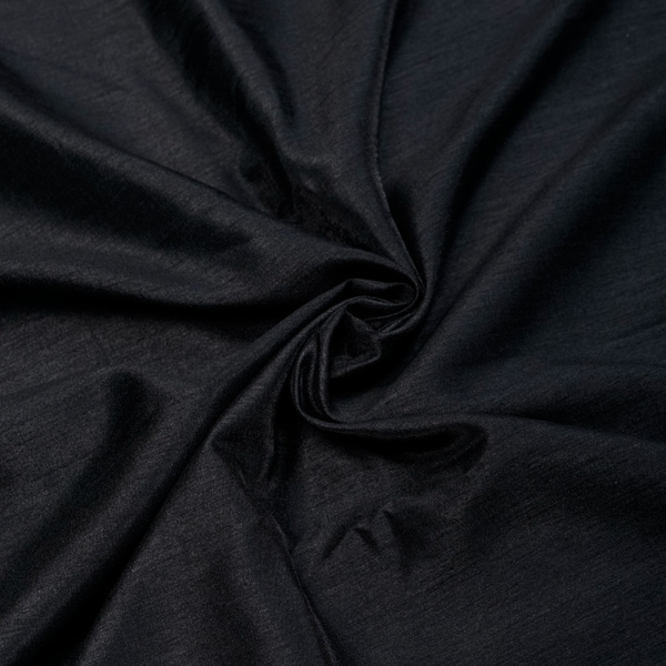Black One-Shoulder Top with Kasavu Romper Skirt