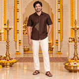 Durga Sikku Kolam Family Combo - Dad Shirt