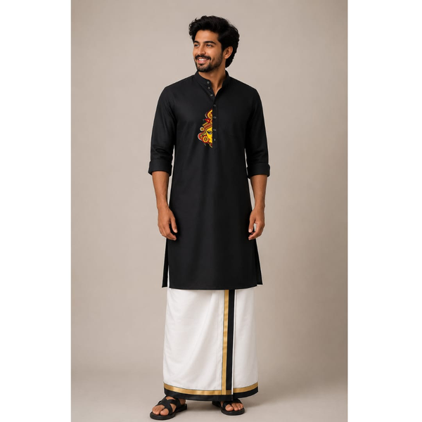 Vibrants Kathakali- Dad Kurta