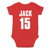 Baby Football Star Romper | Manchester United Inspired Outfit