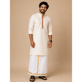Printed Placket- Dad Kurti