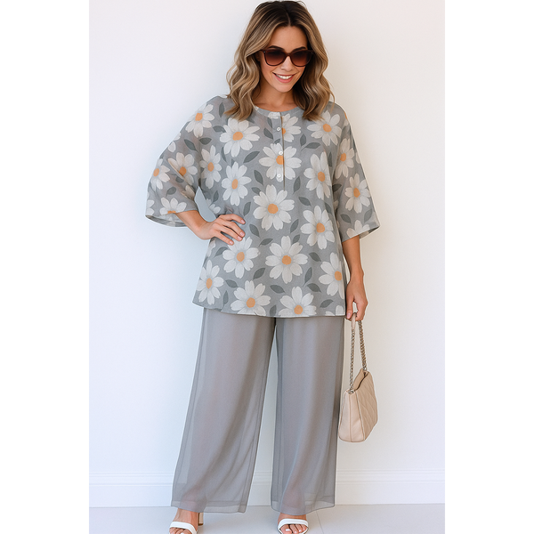 Short Georgette Coord