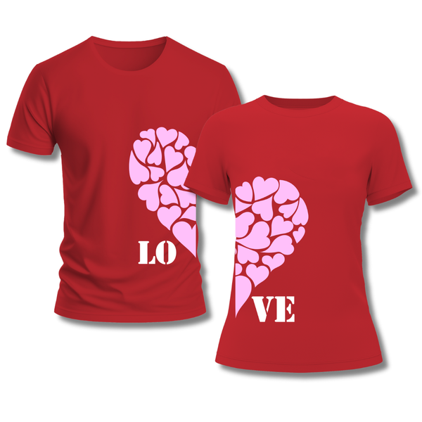 LOVE Couples T-Shirt Pack
