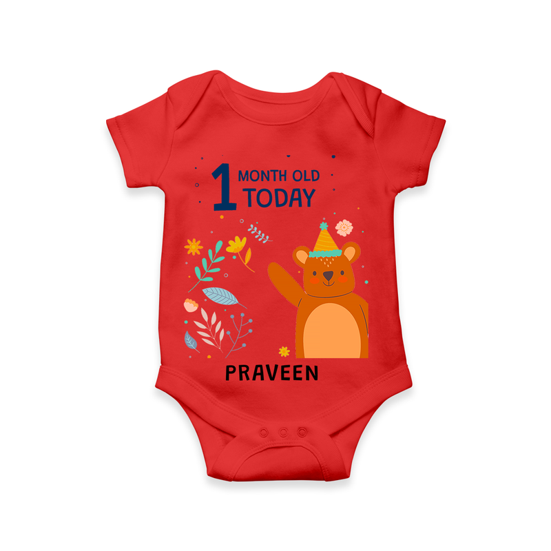 1 Month Birthday Onesie | Celebrate Your Little One's First Month