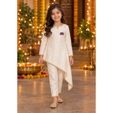 Lotus Grace Festive Family Combo -Girl Kid Kurta