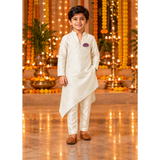 Lotus Grace Festive Family Combo -Boy Kid Kurta
