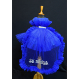 Royal Sapphire Personalized Baby Birthday Dress