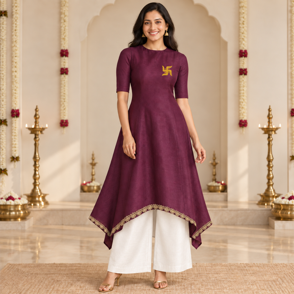 Durga Shubha Family Combo - Mom Dress
