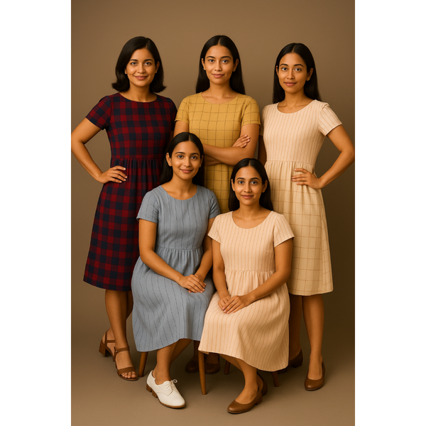 Year End Thanksgiving sale 2025 - Pack of 5 Dresses ( YETS )