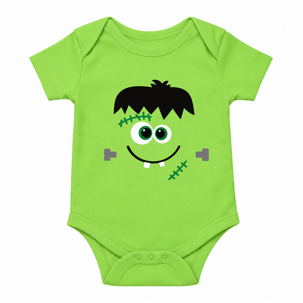 Cute Frankenstein Halloween Baby Romper
