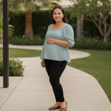 Dusky Sky Stripe Customised Maternity Wear
