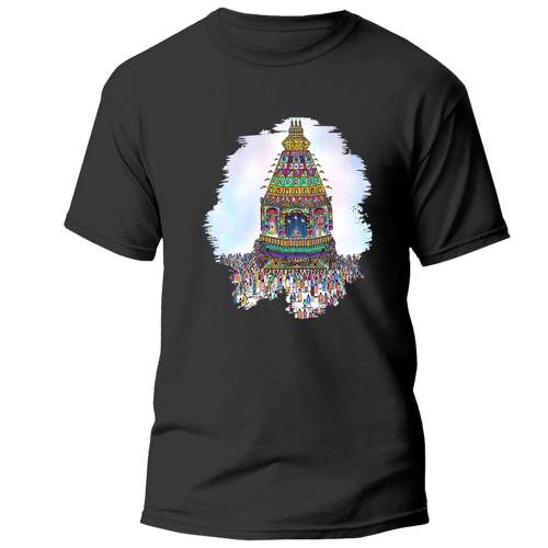 Ayyappa Themed T-Shirt For Adults