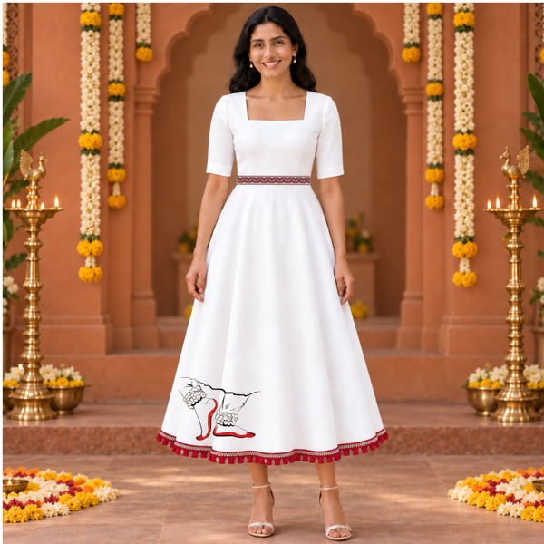 Durga Charana Family Combo - Mom Dress