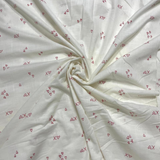 Double Heart Love Cotton Maternity Dress