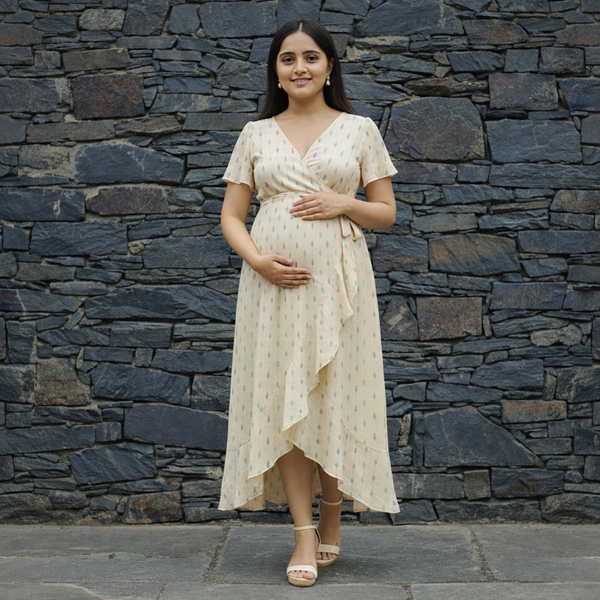 Sage Mist Cotton Maternity Collection