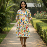 Peach Orchard Bloom Customised maternity Wear