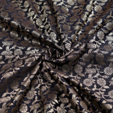 Midnight Bloom Tie-Shoulder Baby Frock