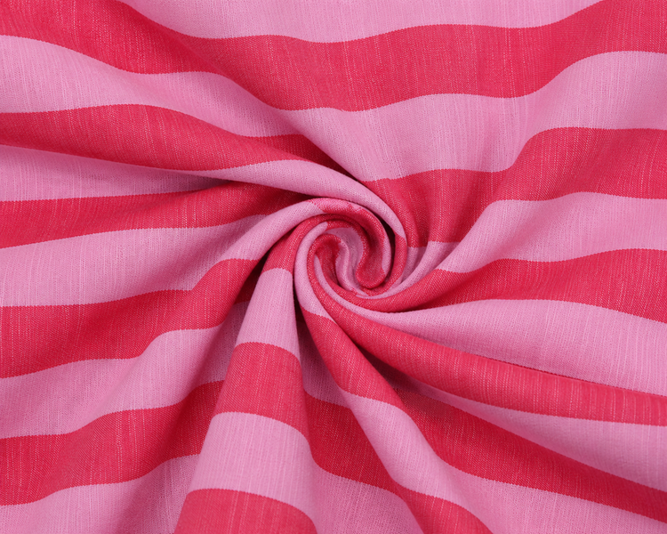 Candy Stripe Cotton Casual Top