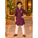 Royal Wings Festive Family Combo -Boy Kid Kurta