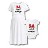 “Mama & Mini Mouse Matching Maternity and Baby Set