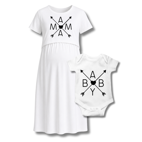 “Mama & Baby Arrow Matching Set"