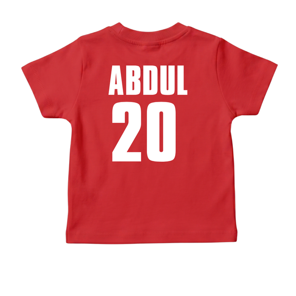Punjab Inspired Kids Cricket Jersey T-Shirt – Kings Red Edition