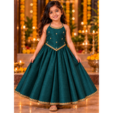 Regal Waves Festive Family Combo -Girl Kid Co-ords