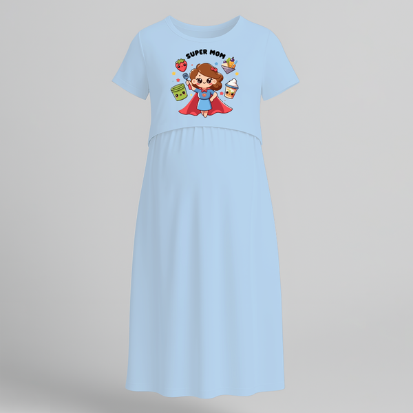 Super Mom Maternity Maxi Dress