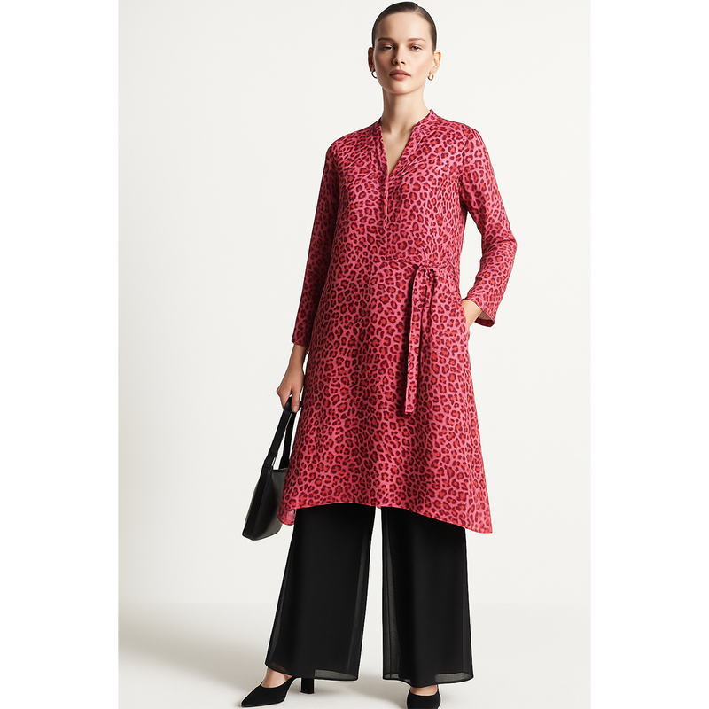 Wrap-style Georgette Coord