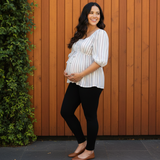 Vanilla Mist Cotton Customised Maternity Wear.