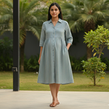 Dusky Sky Stripe Customised Maternity Wear