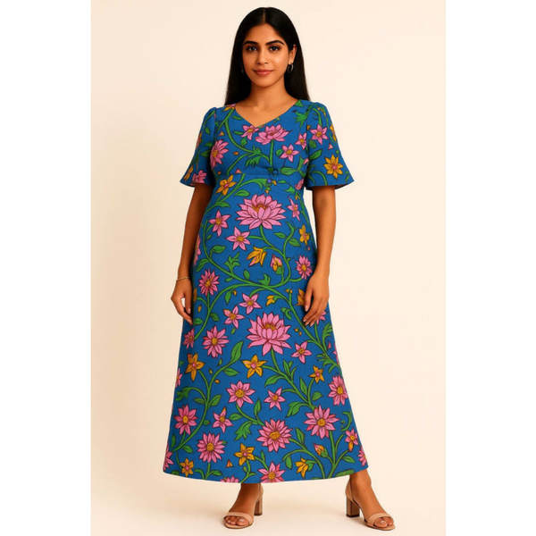 Midnight Lotus Maternity Wear