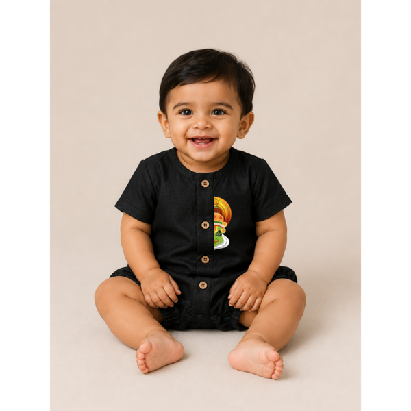 Vibrant Kathakali- Baby Romper