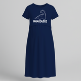 Mamasaurus Printed Maternity Maxi Dress