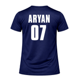 Gujarat Inspired Cricket Fan Jersey T-Shirt – Premium Navy Edition