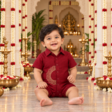 Durga Mandala Family Combo - Baby Romper