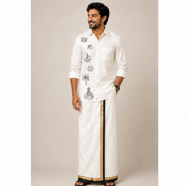 Traditional Kerala- Dad Shirt