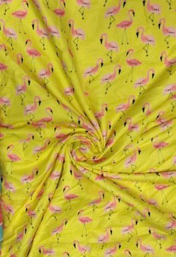 Sunny Flamingo Family Matching Outfit Set