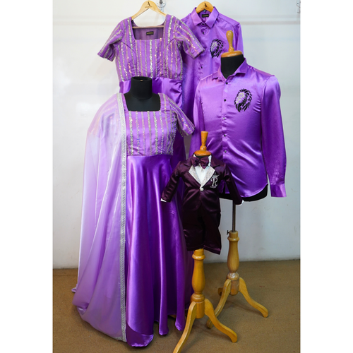 Royal Orchid Family Partywear Collection