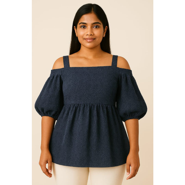 Midnight Mirage Tunic Top