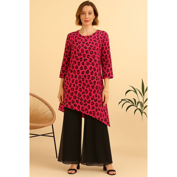 Asymmetric Georgette Coord