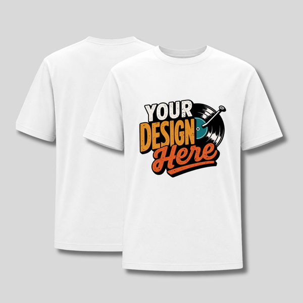 Design Your Own Front Print T-Shirt