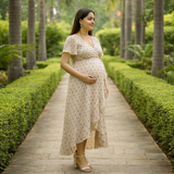 Indigo Speck Cotton  Customised Maternity Collection