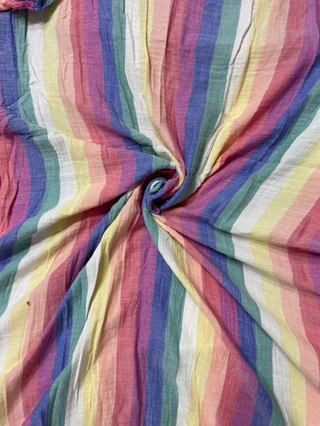 Rainbow Stripe Muslin Maternity collection